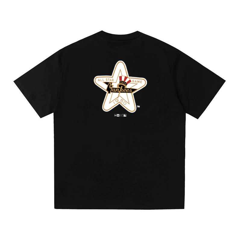 MLB Kaos Logo Seri Huruf, Unisex '"COD '" M-221 Ada 3 Pilihan Warna