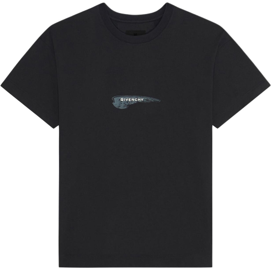 Kaos Givenchy Bermotif, Unisex -J-31