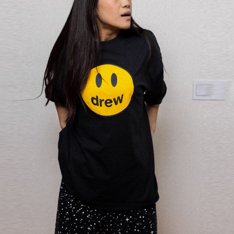 DREW Kaos Logo Seri Huruf, Unisex, COD '"    '"  DREW-2