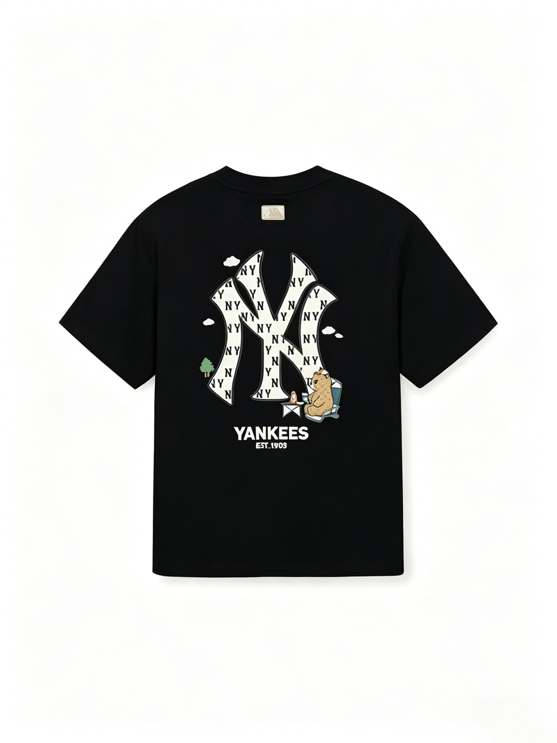 MLB Kaos Logo Seri Huruf, Unisex '"COD '" M-240 Ada 2 Pilihan Warna