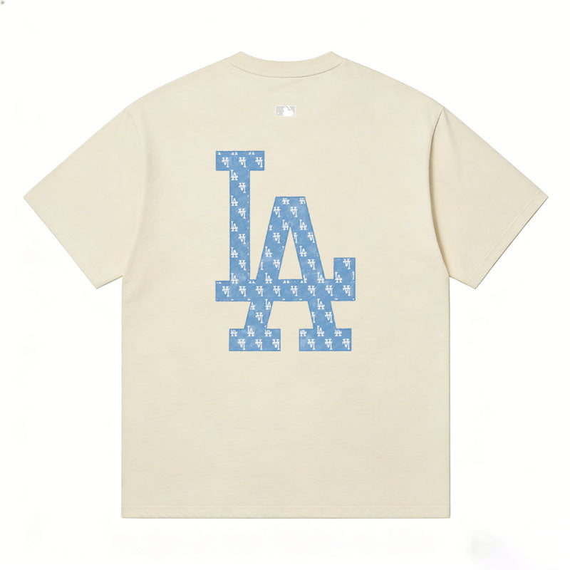 MLB Kaos Logo Seri Huruf, Unisex '"COD '" M-214 Ada 3 Pilihan Warna