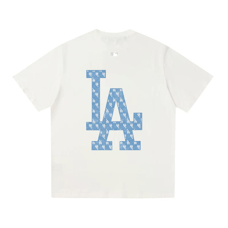 MLB Kaos Logo Seri Huruf, Unisex '"COD '" M-214 Ada 3 Pilihan Warna