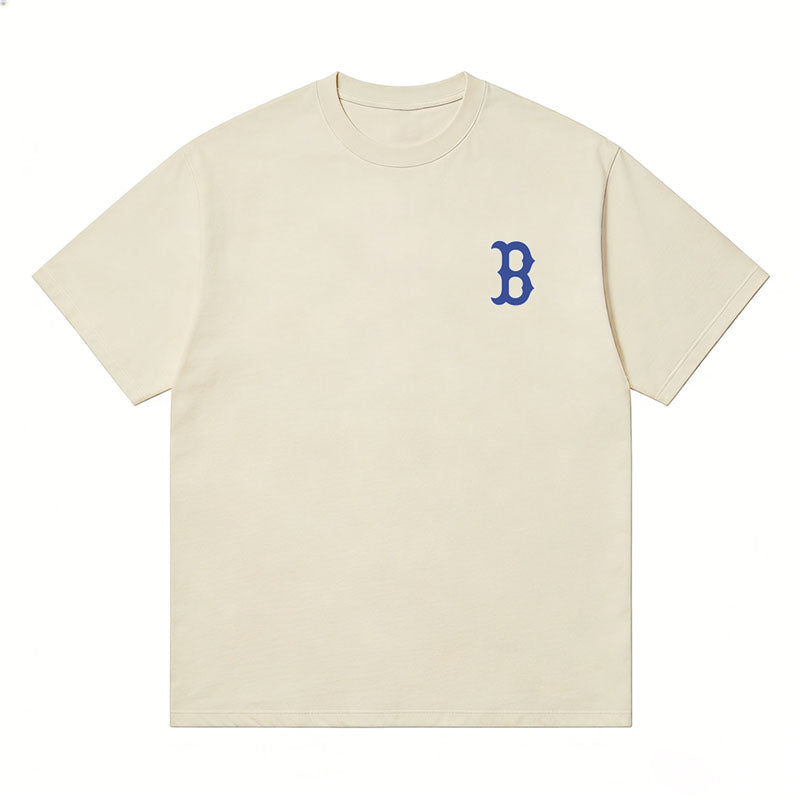 MLB Kaos Logo Seri Huruf, Unisex '"COD '" M-215 Ada 3 Pilihan Warna