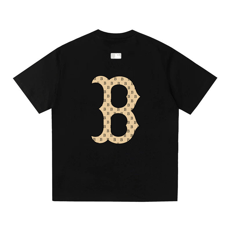 MLB Kaos Logo Seri Huruf, Unisex '"COD '" M-215 Ada 3 Pilihan Warna