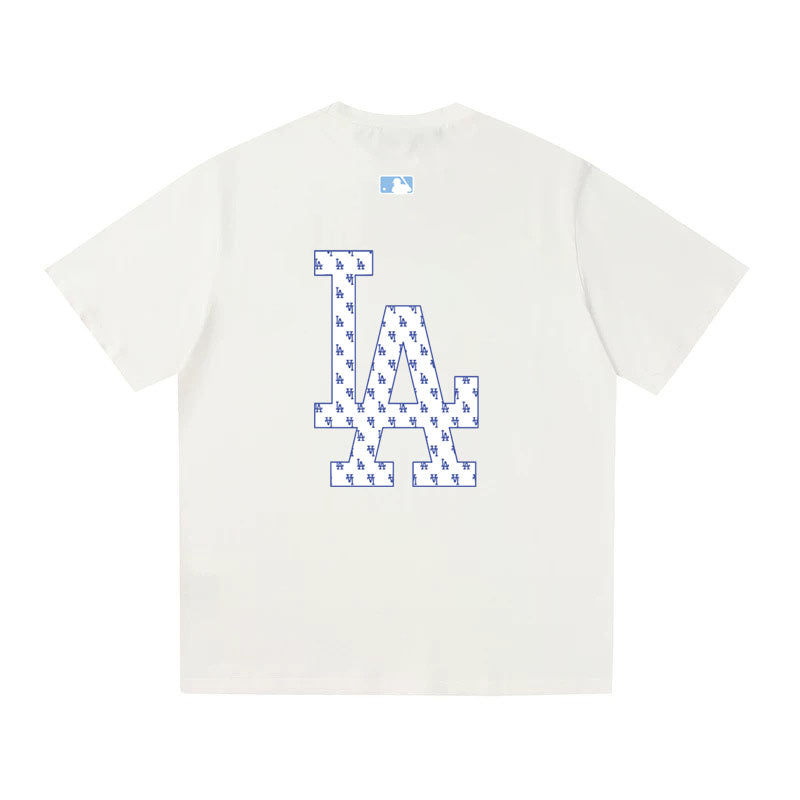 MLB Kaos Logo Seri Huruf, Unisex '"COD '" M-217 Ada 3 Pilihan Warna