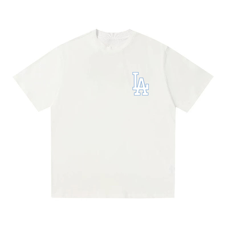 MLB Kaos Logo Seri Huruf, Unisex '"COD '" M-218 Ada 3 Pilihan Warna