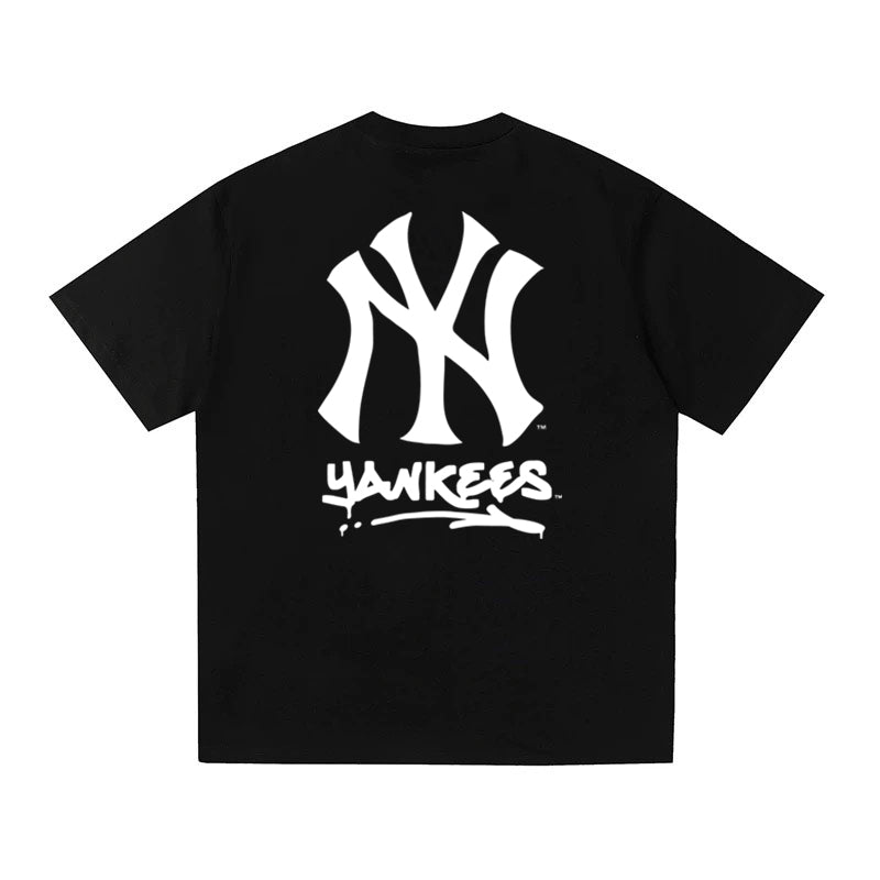 MLB Kaos Logo Seri Huruf, Unisex '"COD '" M-219 Ada 3 Pilihan Warna