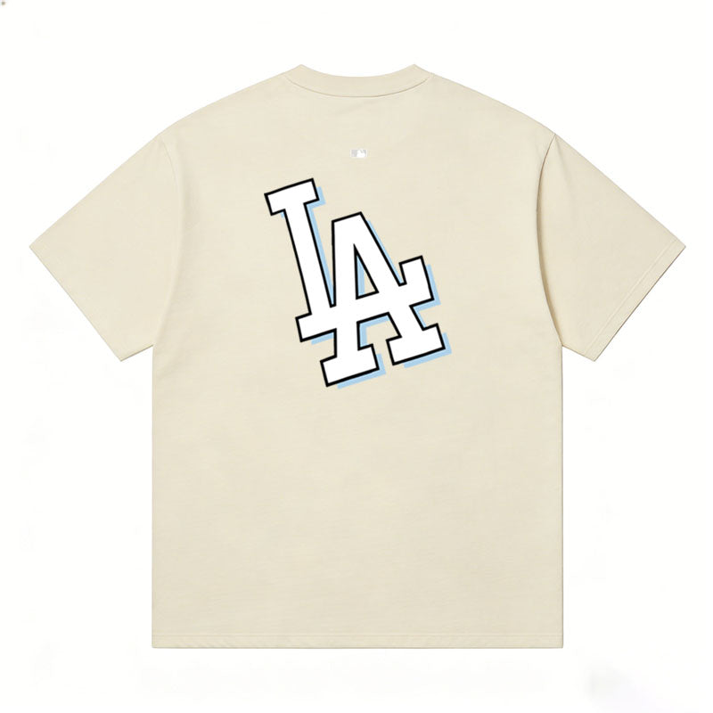 MLB Kaos Logo Seri Huruf, Unisex '"COD '" M-218 Ada 3 Pilihan Warna