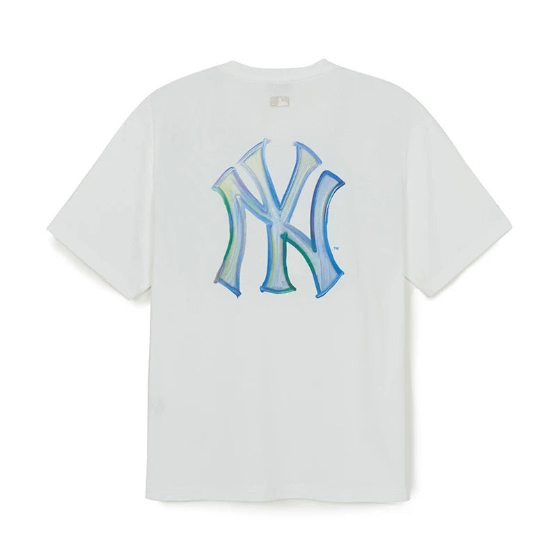 MLB Kaos Logo Seri Huruf, Unisex '"COD '" M-237 Ada 2 Pilihan Warna