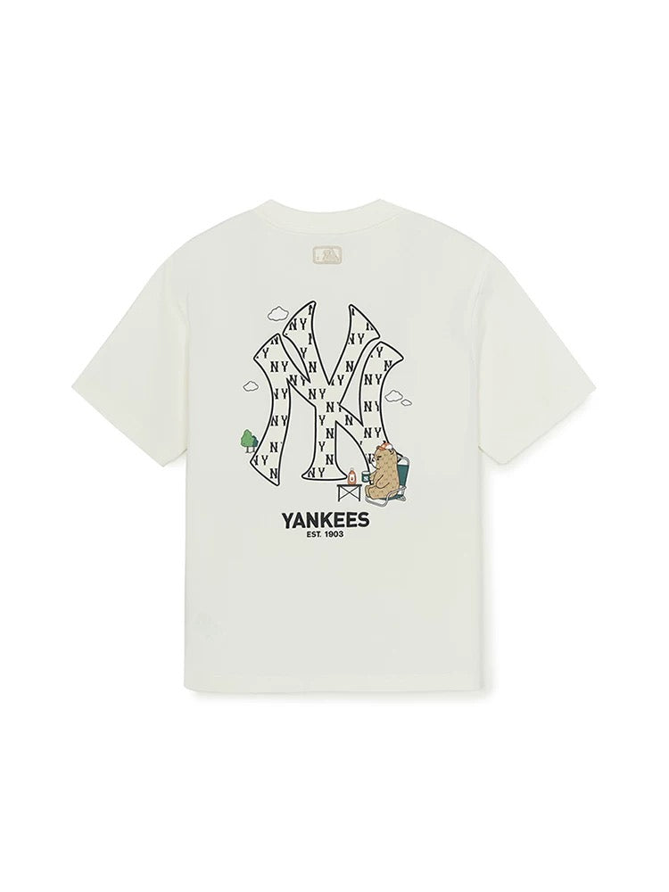 MLB Kaos Logo Seri Huruf, Unisex '"COD '" M-240 Ada 2 Pilihan Warna