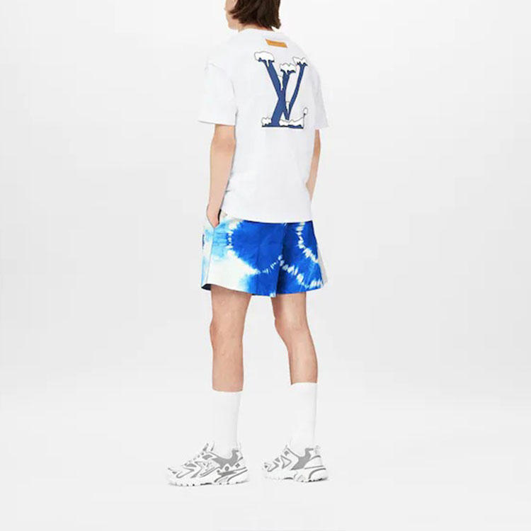 LV Kaos Logo Seri Huruf, Unisex, COD '-L-14
