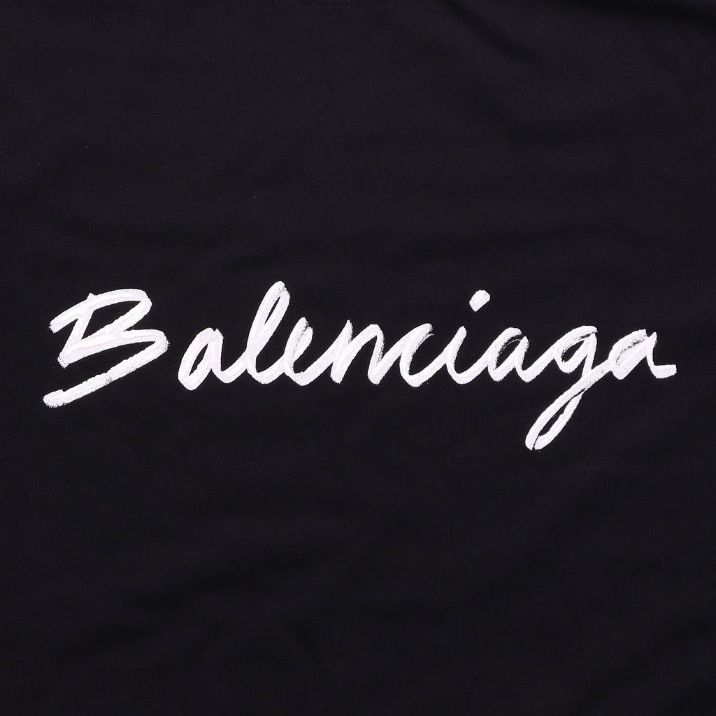 Kaos Pendek Balenciaga dengan Motif Gambar/Cetak, Cocok untuk Pria dan Wanita -BL-35