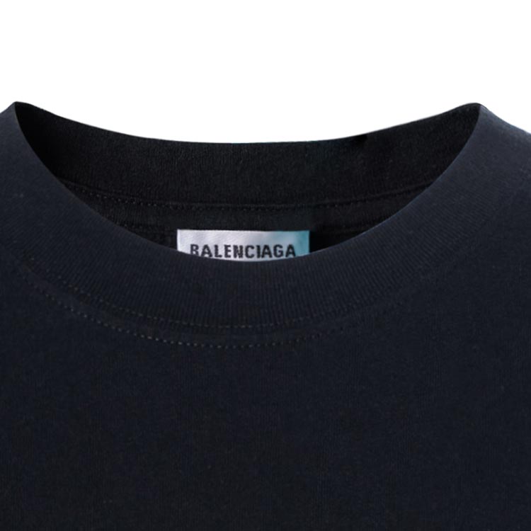 Kaos Pendek Balenciaga dengan Motif Gambar/Cetak, Cocok untuk Pria dan Wanita -BL-19