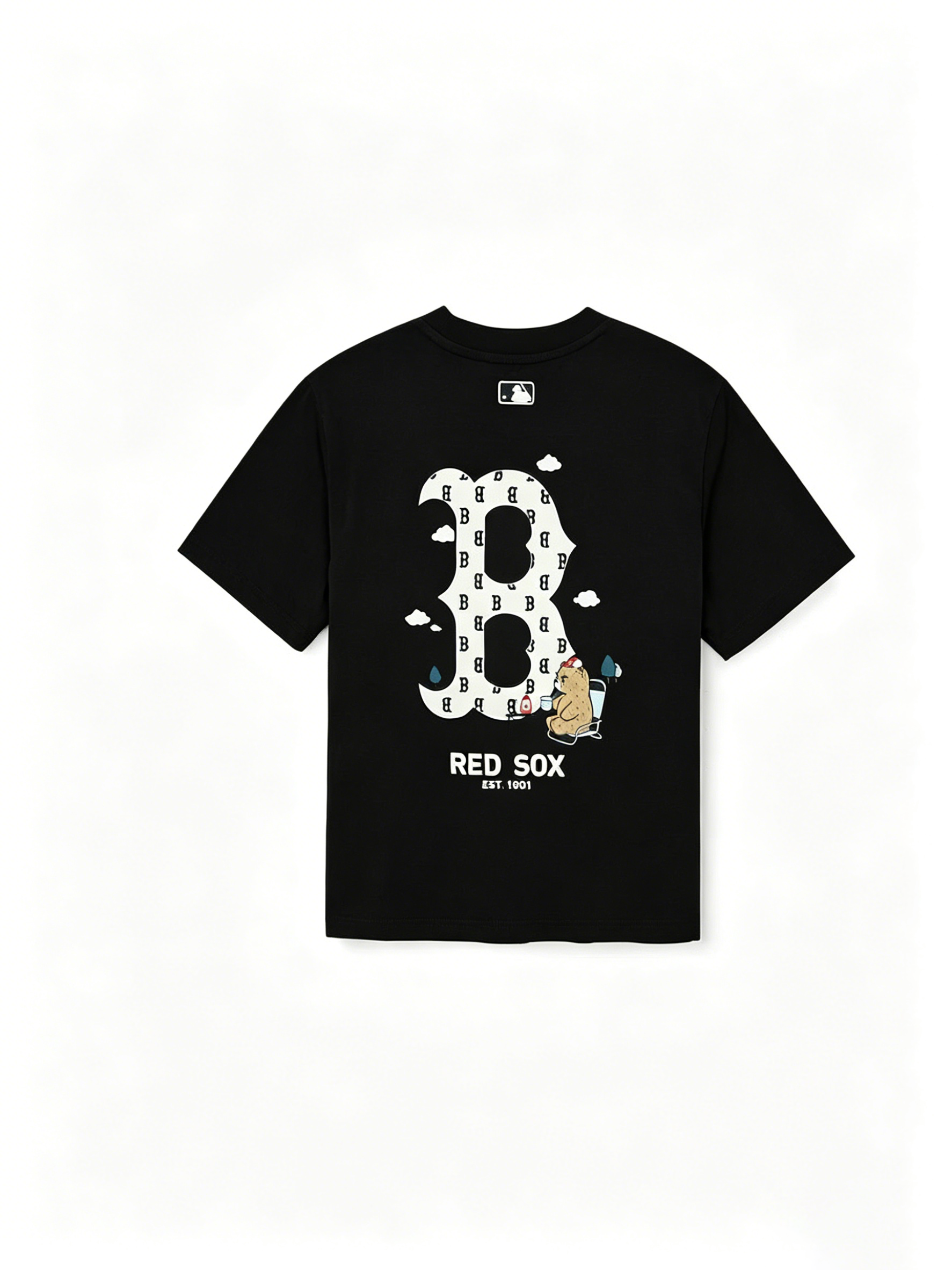 MLB Kaos Logo Seri Huruf, Unisex '"COD '" M-241 Ada 2 Pilihan Warna