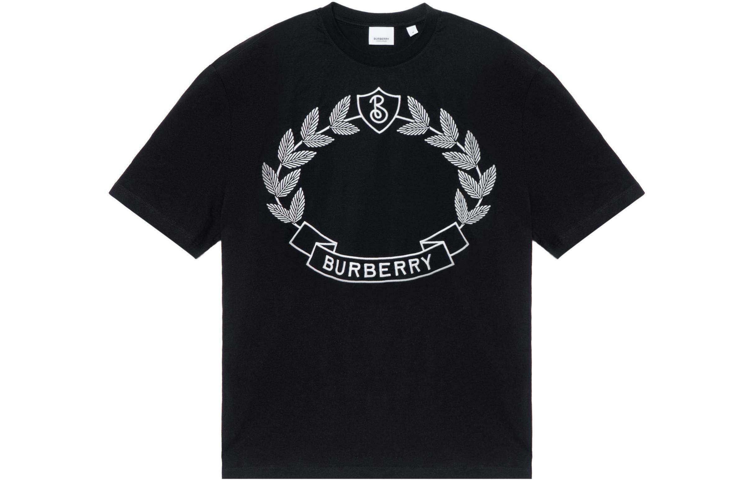 Burberry Kaos Logo Seri Huruf, Unisex, COD '"B-61