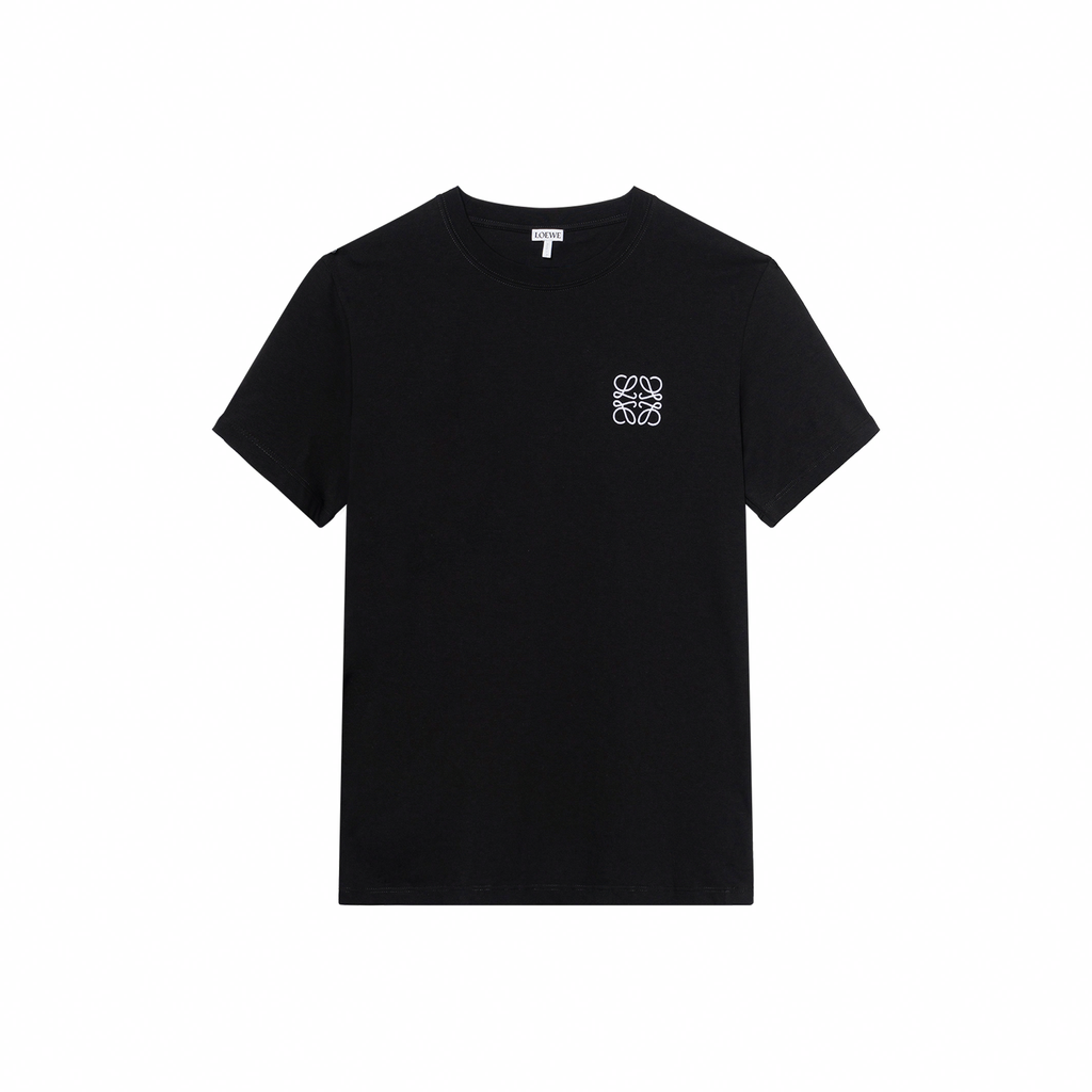 Kaos Pendek LOEWE dengan Motif Gambar/Cetak, Cocok untuk Pria dan Wanita -LE-08