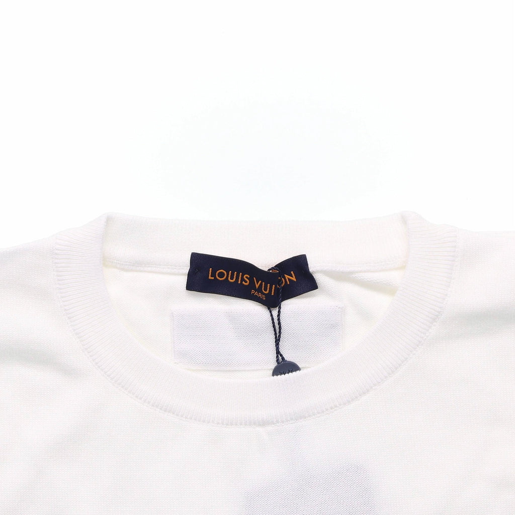 LV Kaos Logo Seri Huruf, Unisex, COD '-L-15