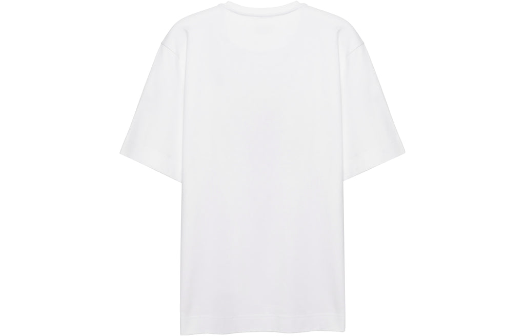 Kaos Pendek FENDI dengan Motif Gambar/Cetak, Cocok untuk Pria dan WanitaF-11