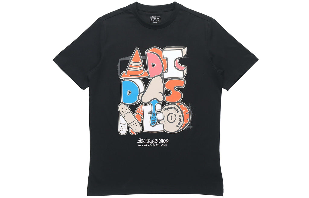adidas Kaos Logo Seri Huruf, Unisex, COD '" AD-17
