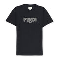 Kaos Pendek FENDI dengan Motif Gambar/Cetak, Cocok untuk Pria dan WanitaF-35