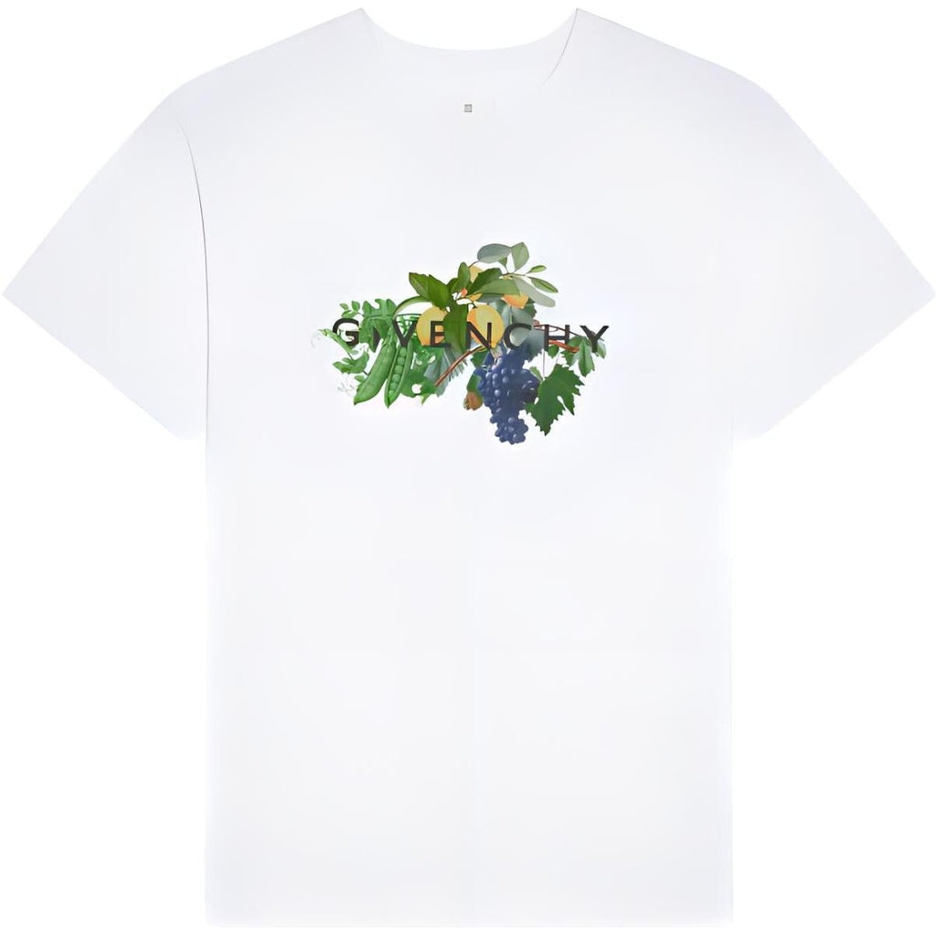 Kaos Givenchy Bermotif, Unisex -J-23
